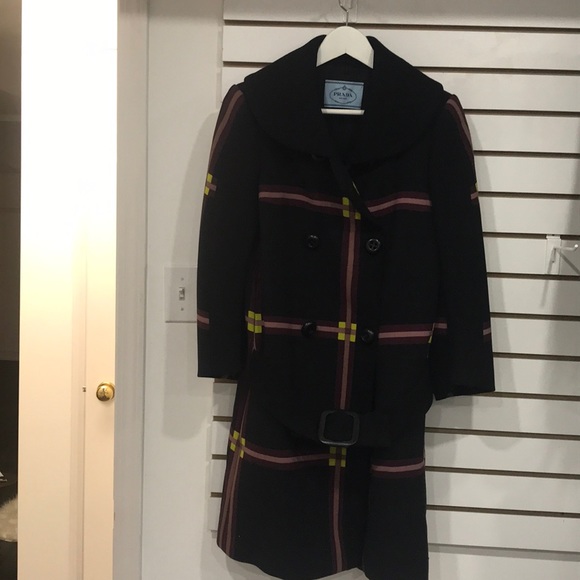 Prada Milano 100% Virgin Wool Coat - Picture 2 of 10